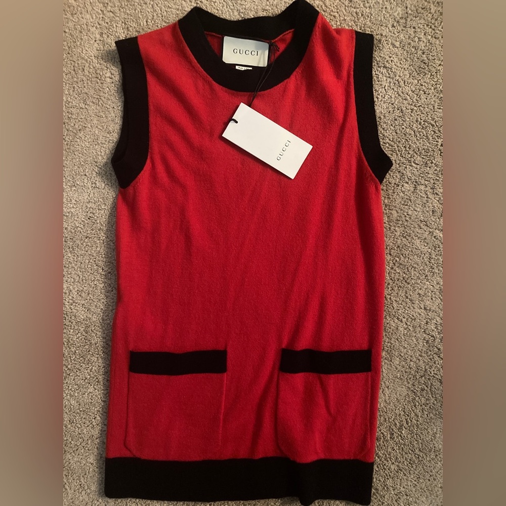 Brand new with tags 2017 Gucci wool knit vest